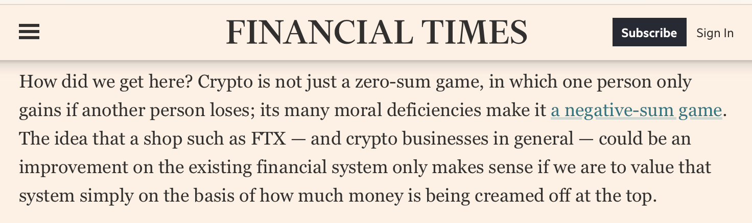 Financial Times article screenshot